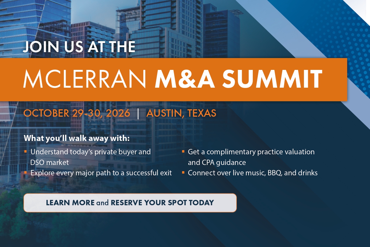 McLerran M&A Summit — Register